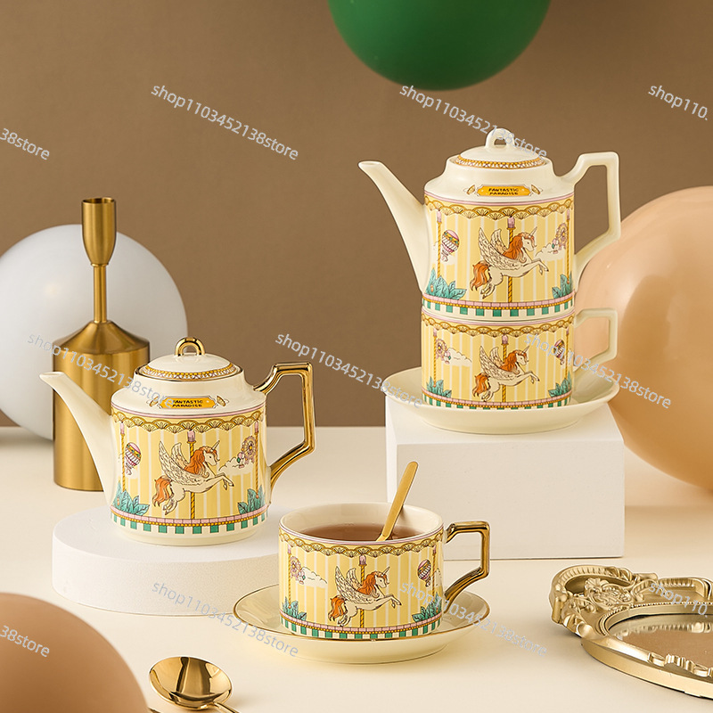 Coffee Tea Gift Set - Service à thé en céramique, coffret