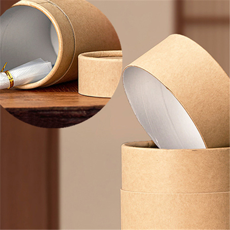 Coffee Tea Containers - Tubes ronds en carton Kraft, conteneurs