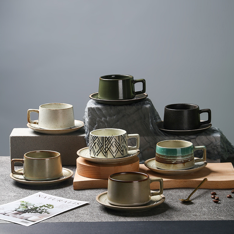 Coffee Tea Festival - Tasse en céramique LingAo pour restaurant,