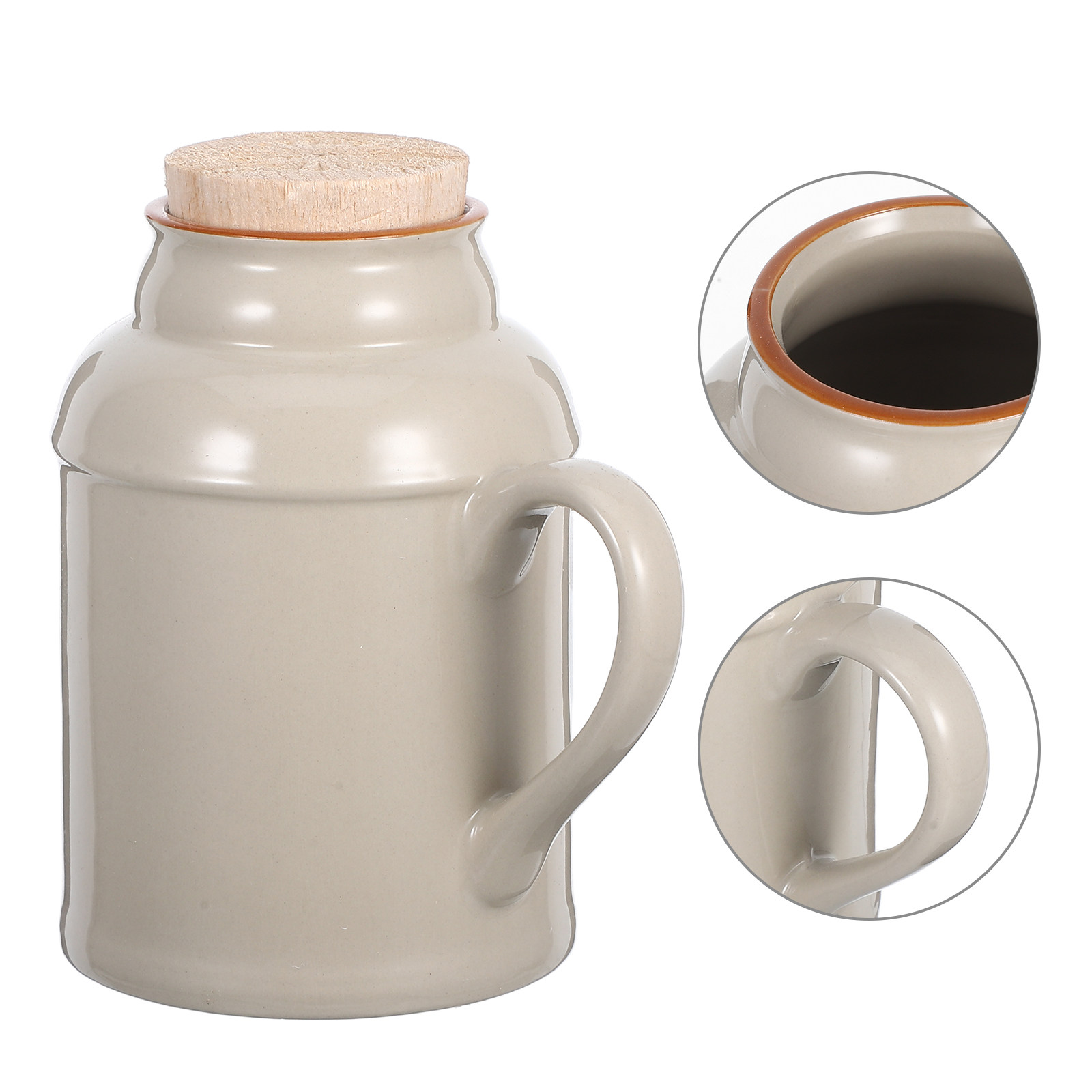 Coffee Tea Containers - Bouilloire à eau en céramique vintage