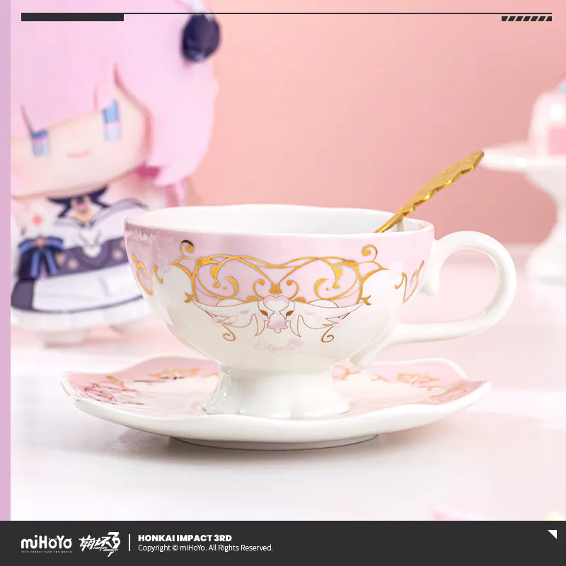 Coffee Tea Gift Set - [Authentique] miHoYo jeu Elysia tasse à