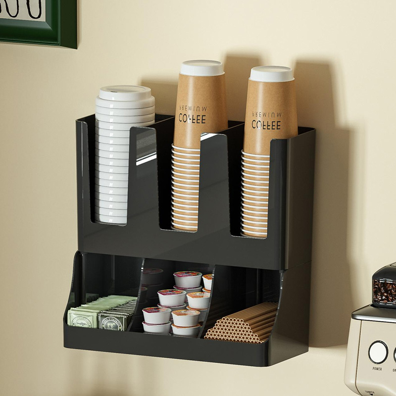 Coffee Tea Drawer Organizer - Boîte de rangement pour gobelets en