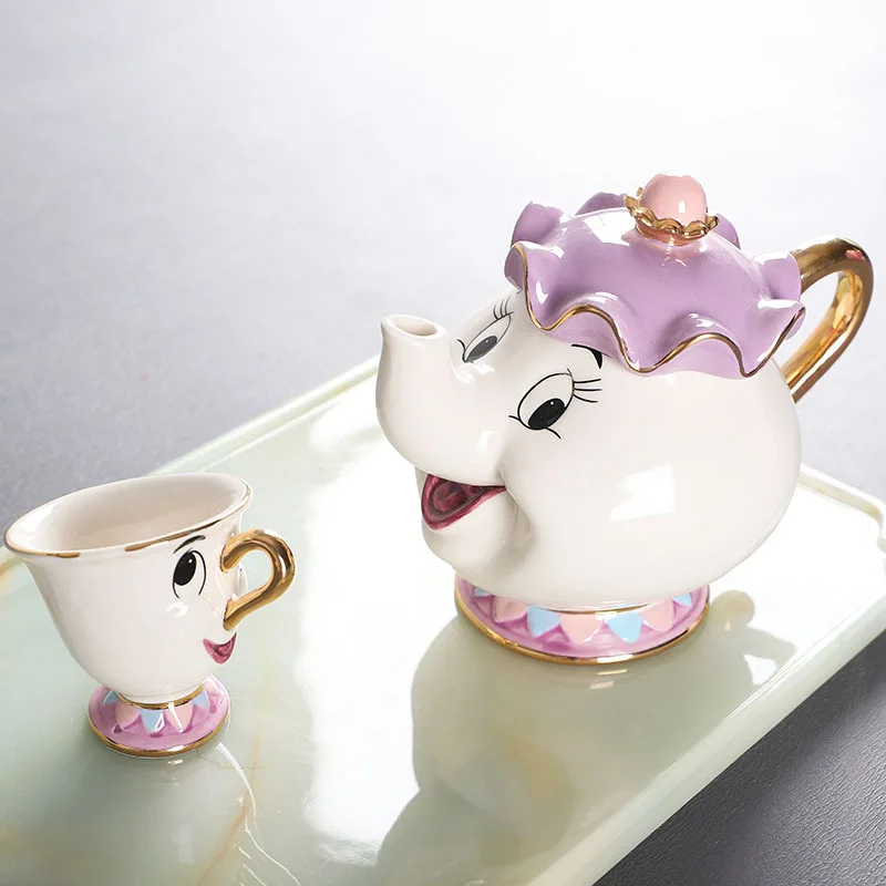 Tea Coffee Pot Set - Nouvelle théière de dessin animé mignonne,