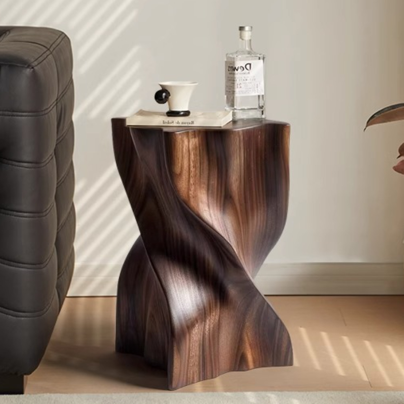 Coffee Tea Lounge - Table basse en bois, Table d'appoint
