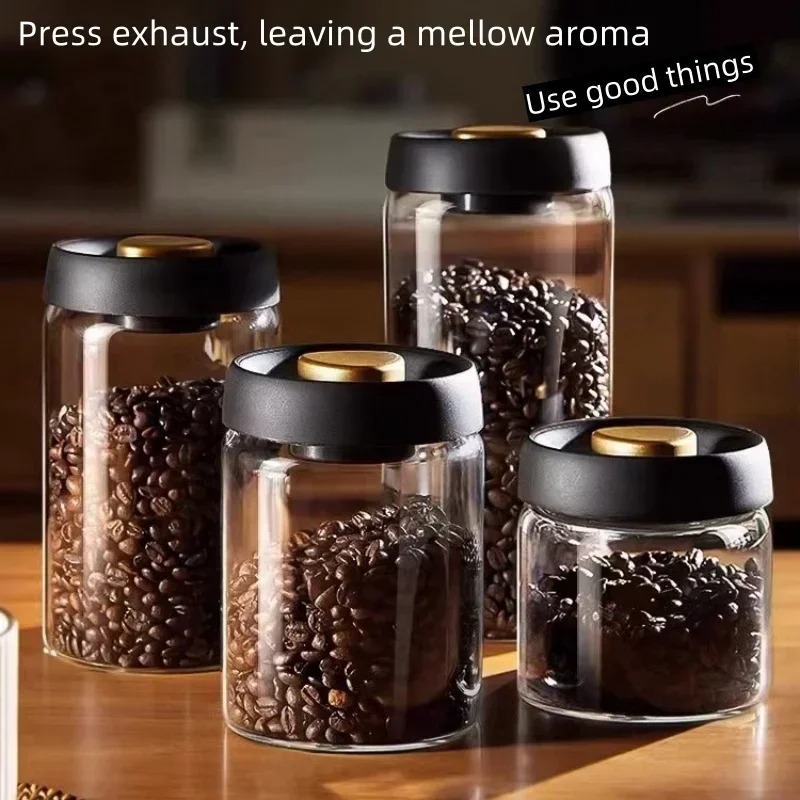 Coffee Tea Containers - Pot à café manuel scellé sous
