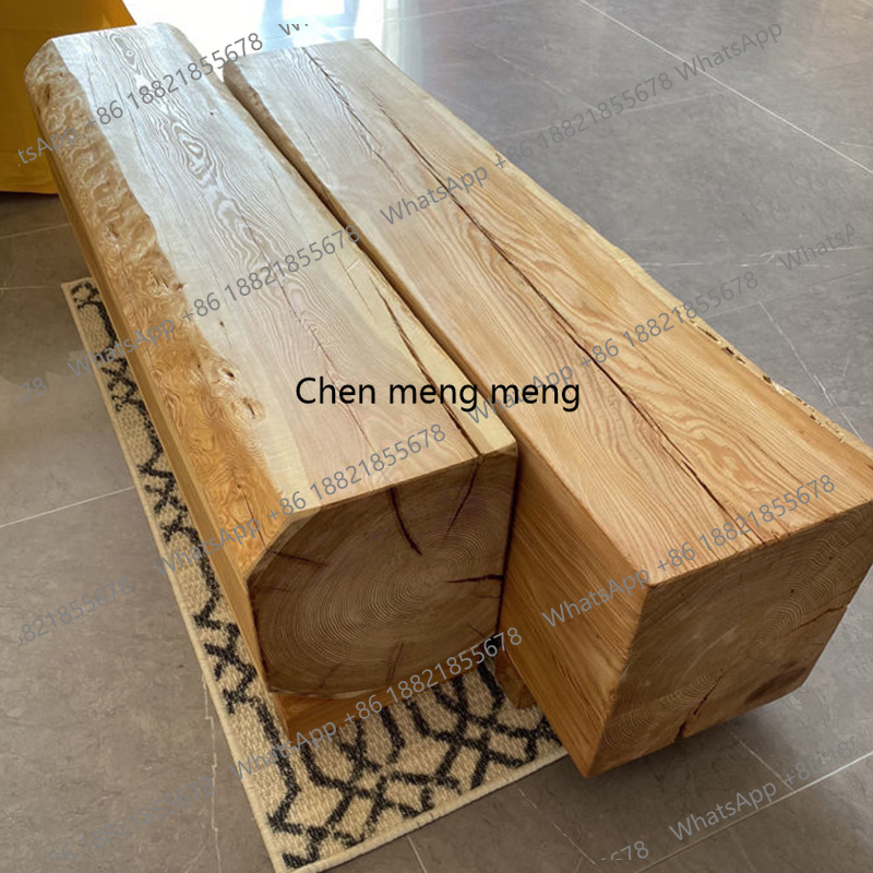 Coffee Tea Lounge - Tables basses en bois massif, table