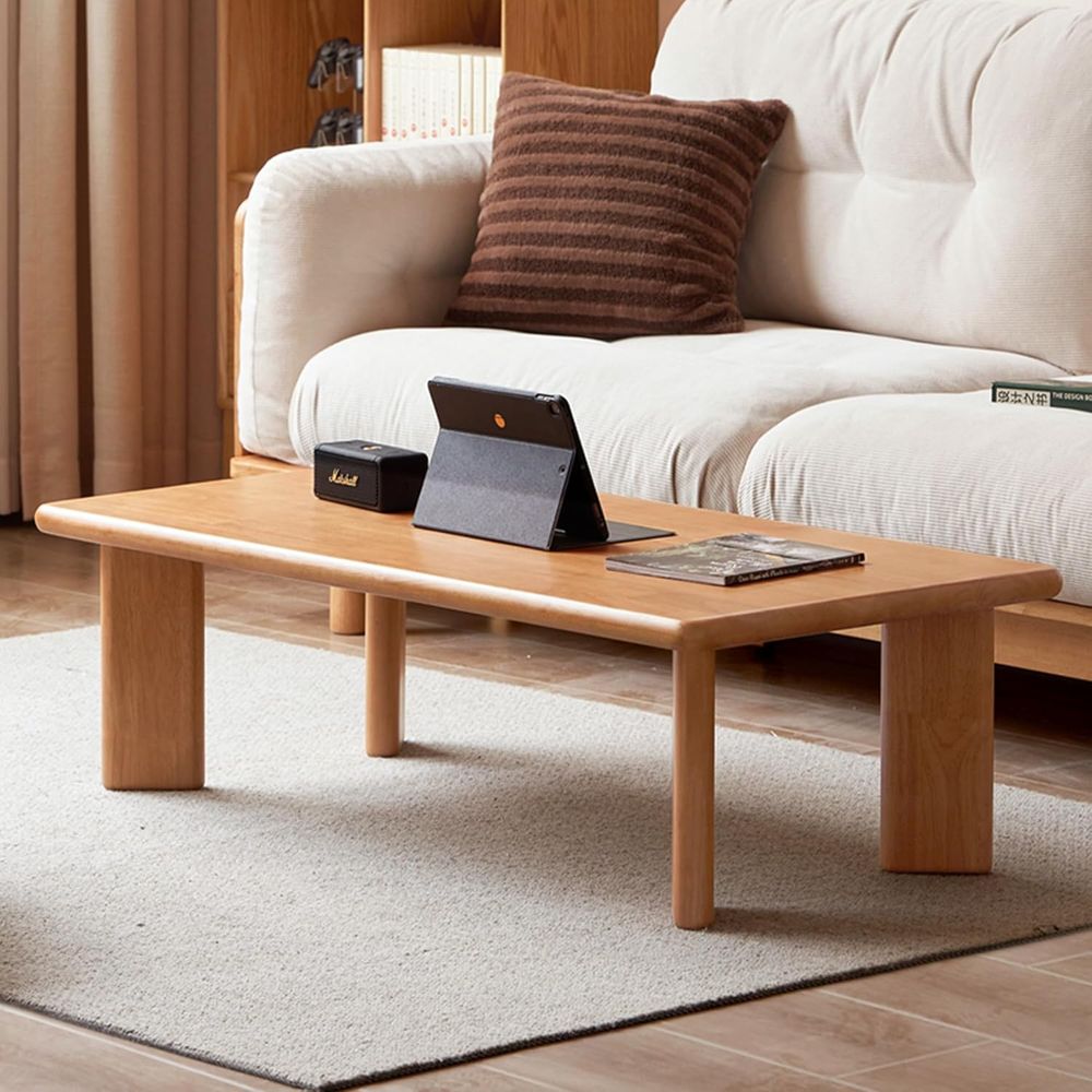 Coffee Tea Or - Table basse en bois massif de