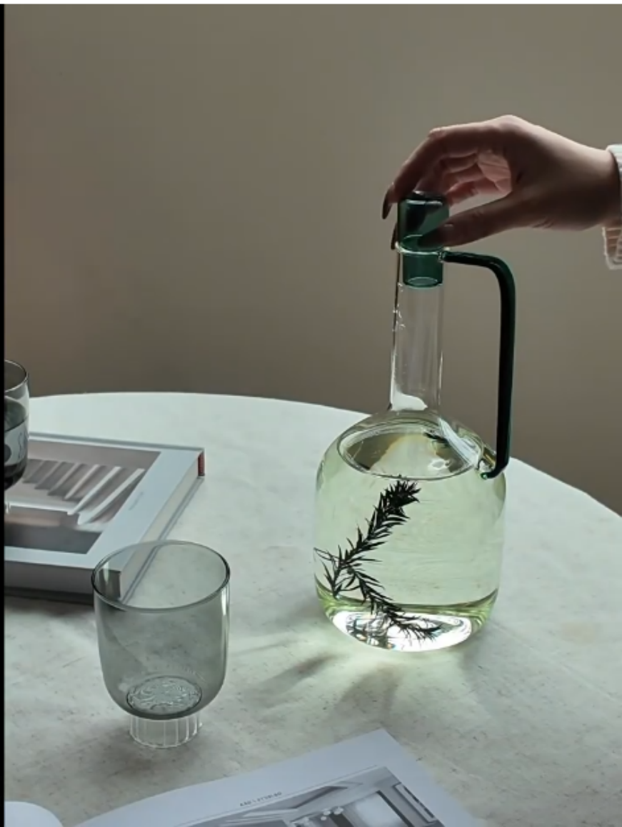 Coffee Tea Water Heater - Bouilloire fraîche en verre résistant à