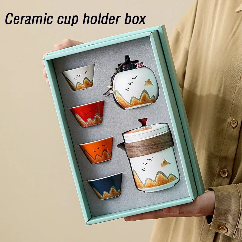 Tea Coffee Pot Set - Tasse à thé en céramique de