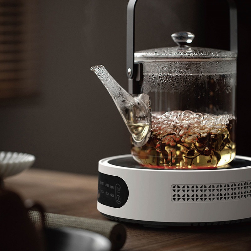 Coffee Tea Water Heater - Poêle électrique en céramique 1300W, machine