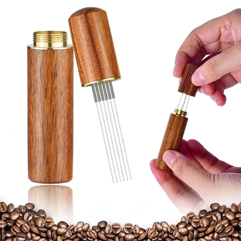 Coffee Tamper Leveler - Doseur de café en acier inoxydable,