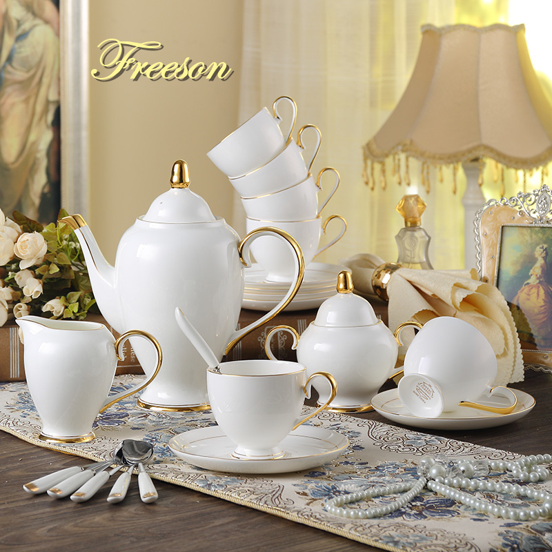 Coffee Tea Jug - Grace Sophia-Service à café en porcelaine,
