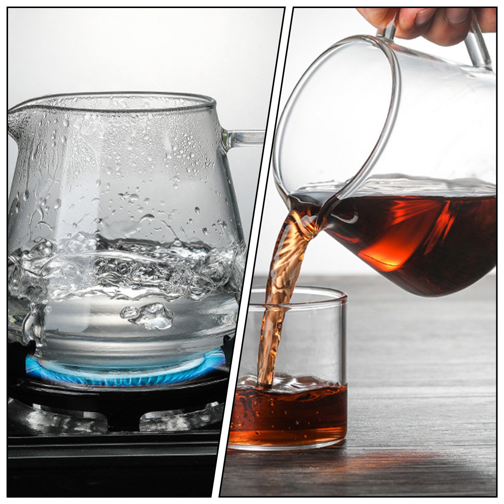 Coffee Tea Jug - 1 pièce, Carafe en verre haute