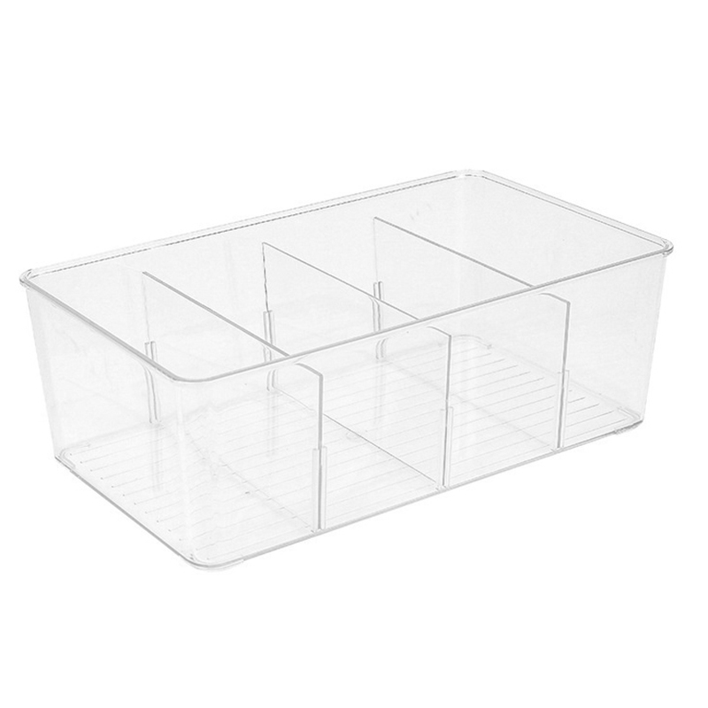 Coffee Tea Drawer Organizer - Boîte de Rangement Transparente en Acrylique