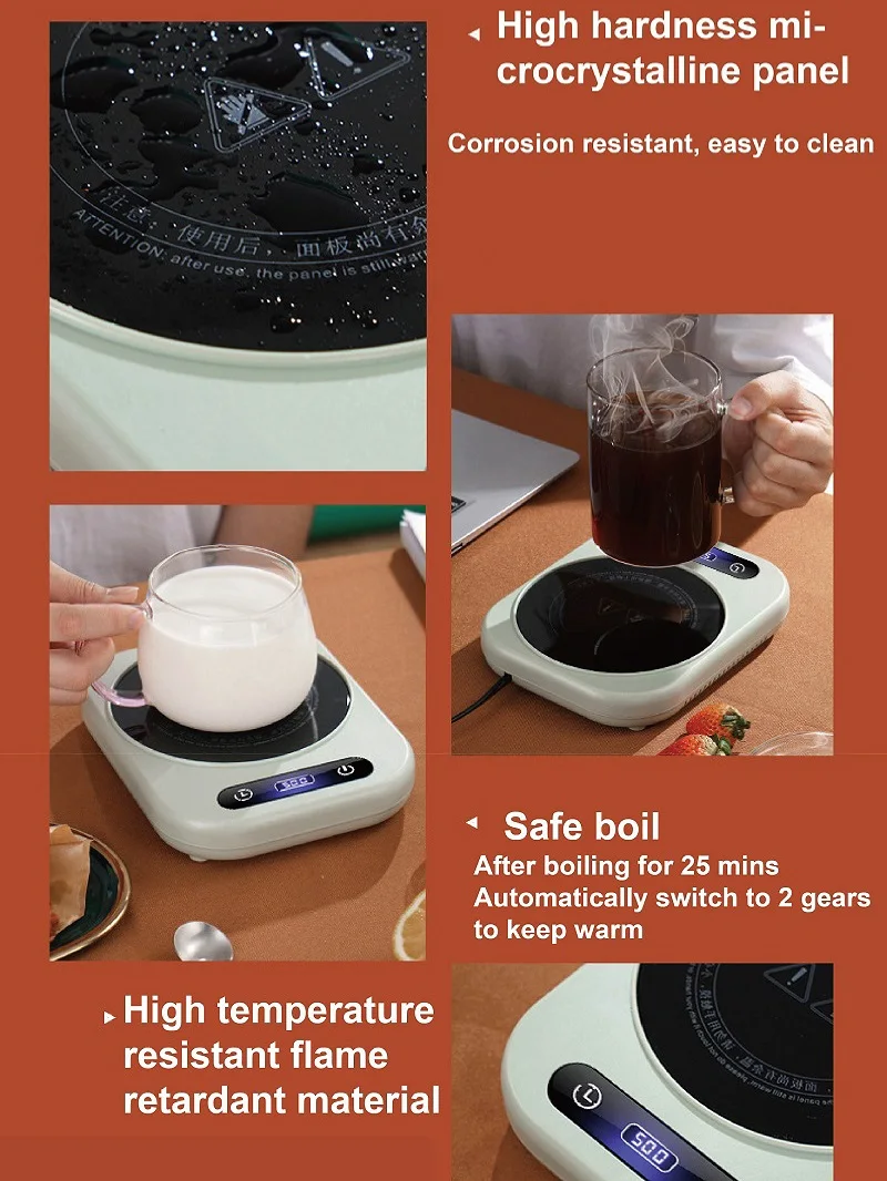 Coffee Tea Water Heater - Chauffe-tasse électrique 300W pour café et
