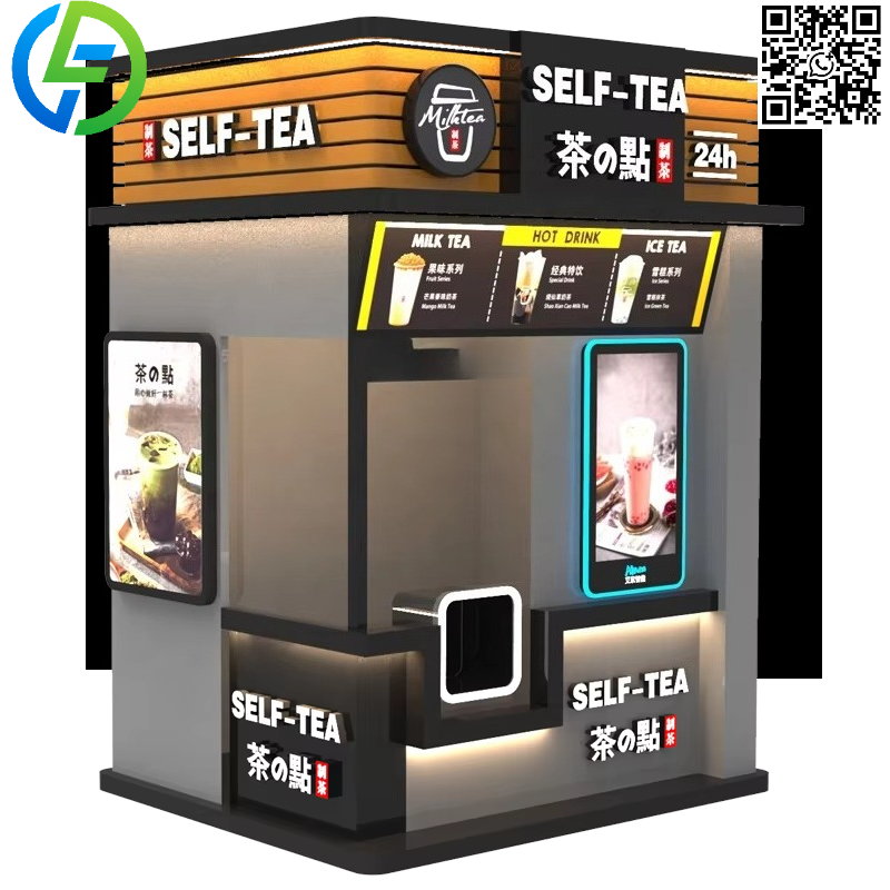 Coffee Tea Vending Machine Price - Distributeur automatique de bubble tea intelligent