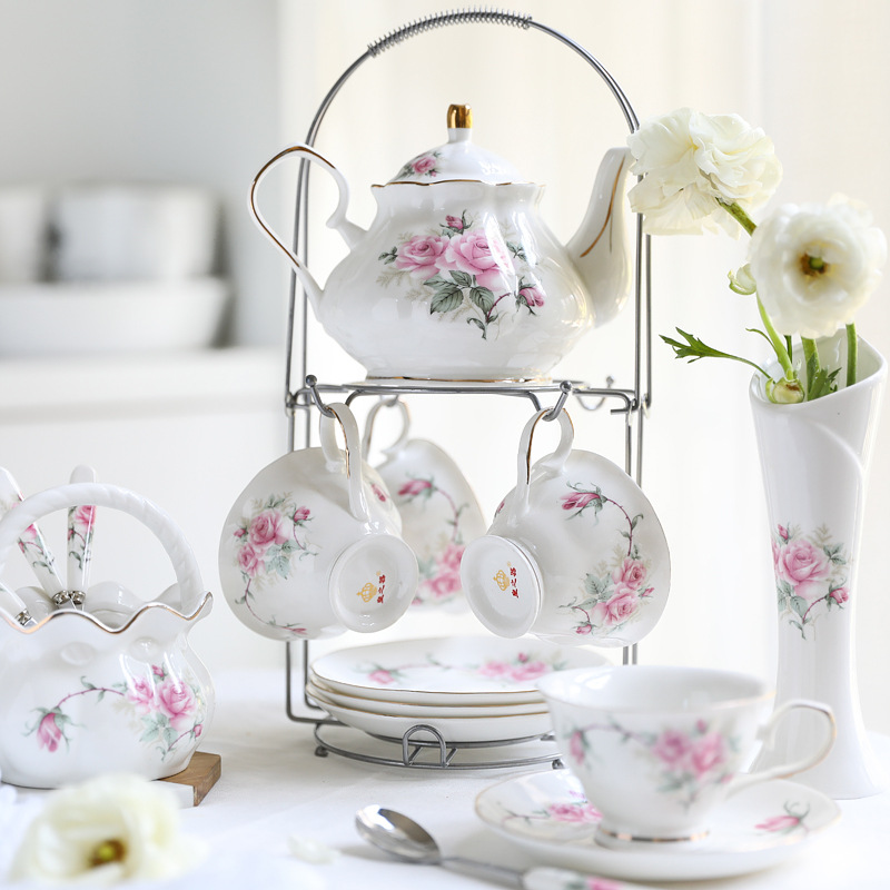 Tea Coffee Pot Set - Service à café en céramique, ensemble