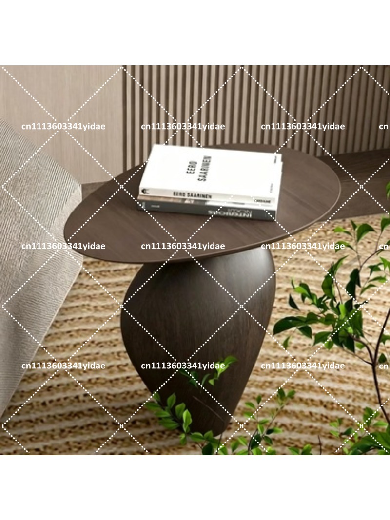 Coffee Tea Room - Table d'appoint nordique en galets, table