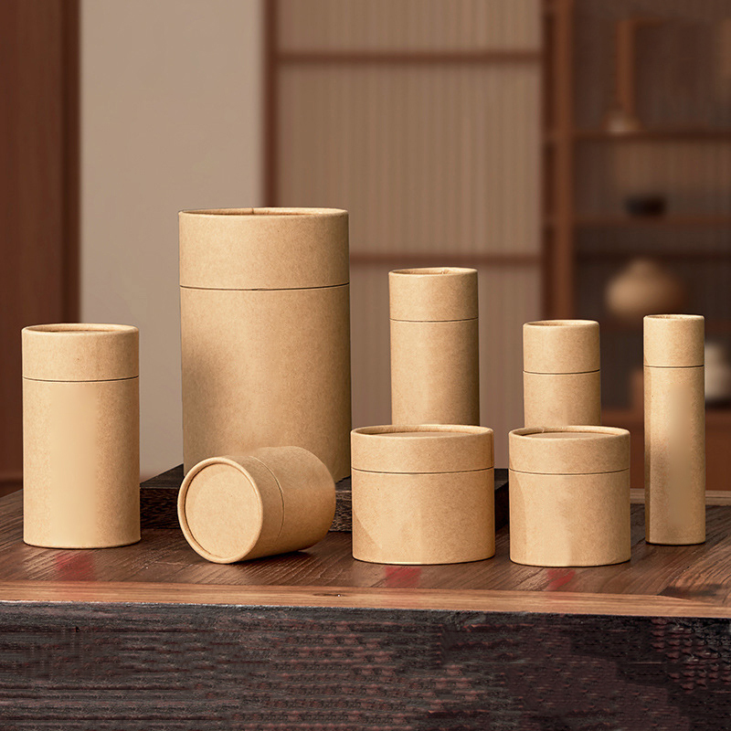 Tubes ronds en carton Kraft, c - Coffee Tea Containers avis et prix