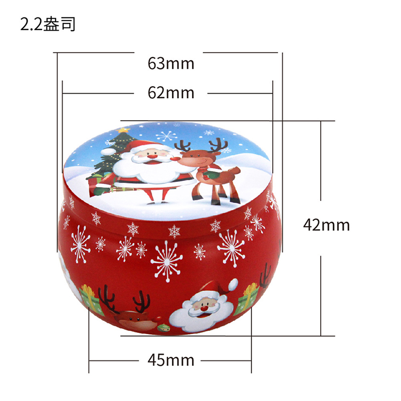 Mini pots de noël en métal, ca - Coffee Tea Containers avis et prix