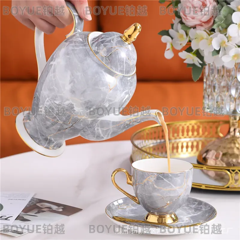 Service à café et soucoupe en  - Coffee Tea Gift Set avis et prix