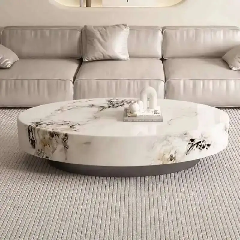 Tables de luxe salon café oval - Coffee Tea Lounge avis et prix