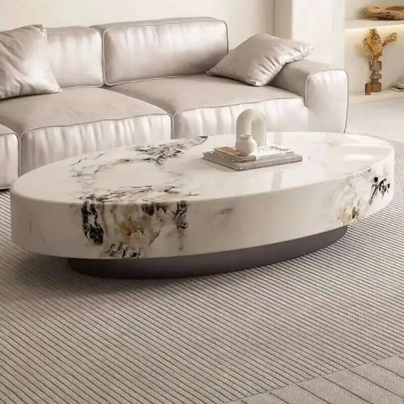 Tables de luxe salon café oval - Coffee Tea Lounge avis et prix