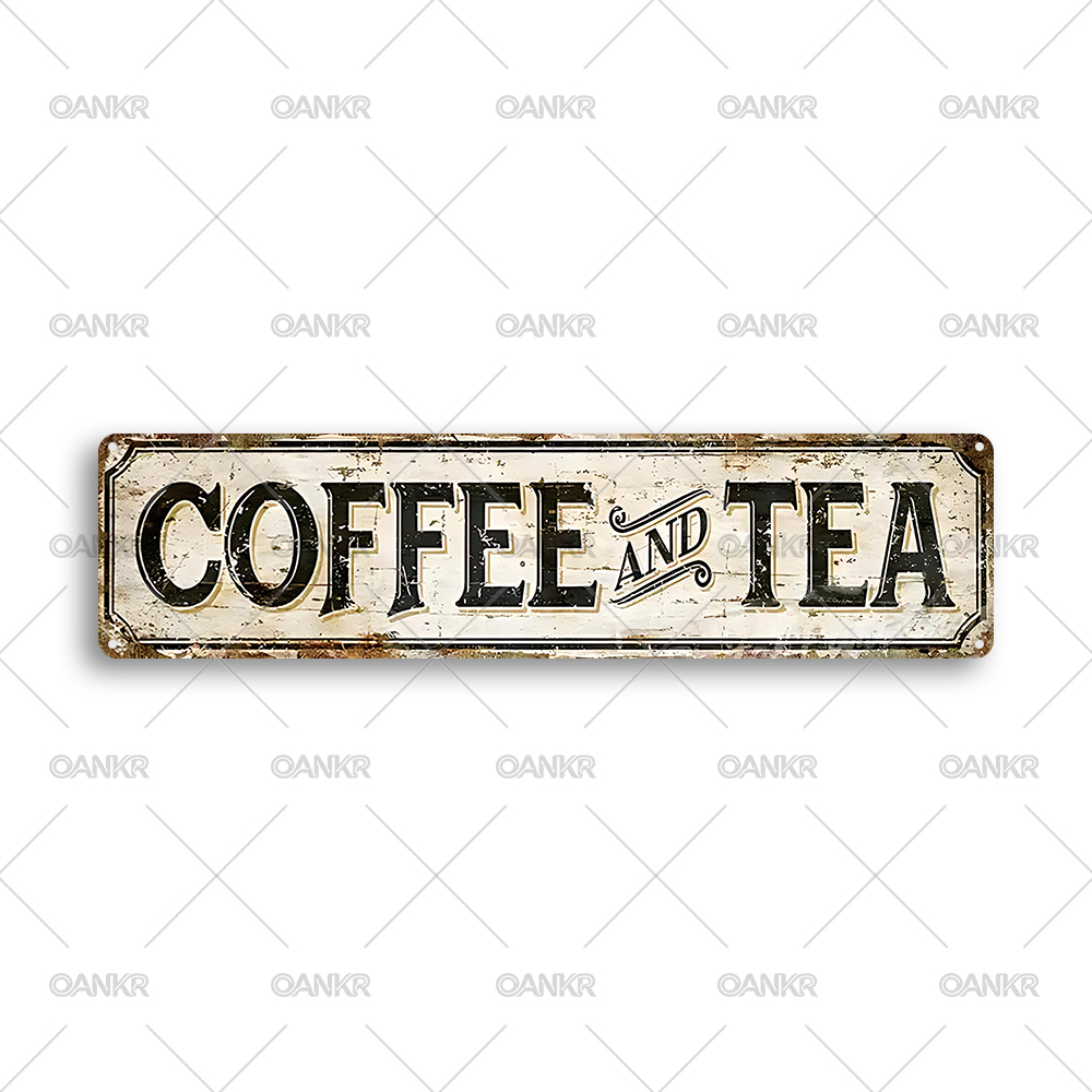 Affiches murales vintage en mé - Coffee And Tea Lyrics avis et prix