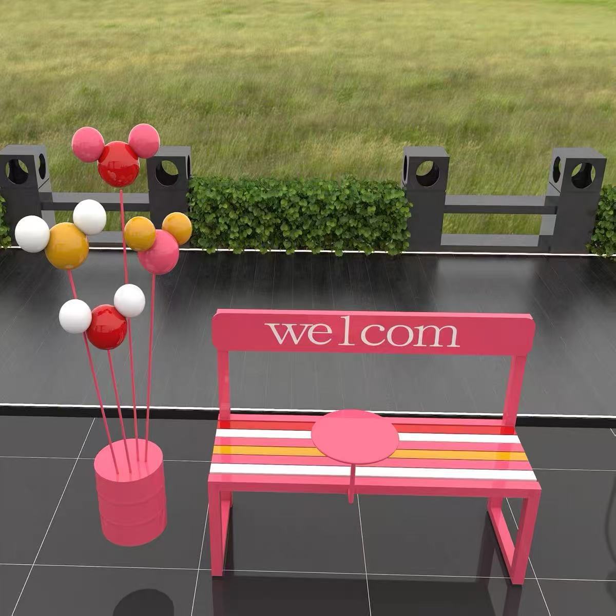 Chaise arc-en-ciel pour l'amén - Coffee Tea Lounge avis et prix