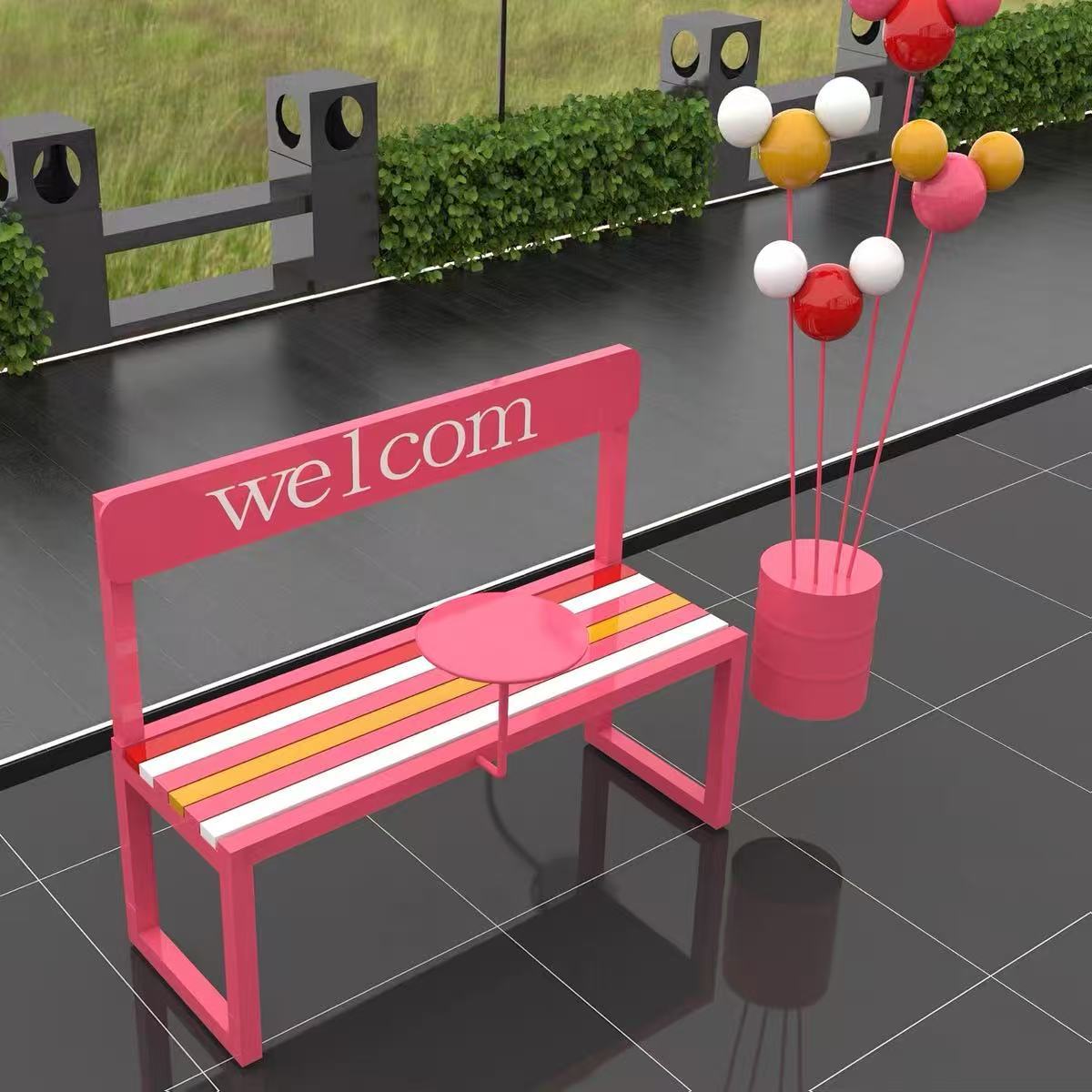 Chaise arc-en-ciel pour l'amén - Coffee Tea Lounge avis et prix