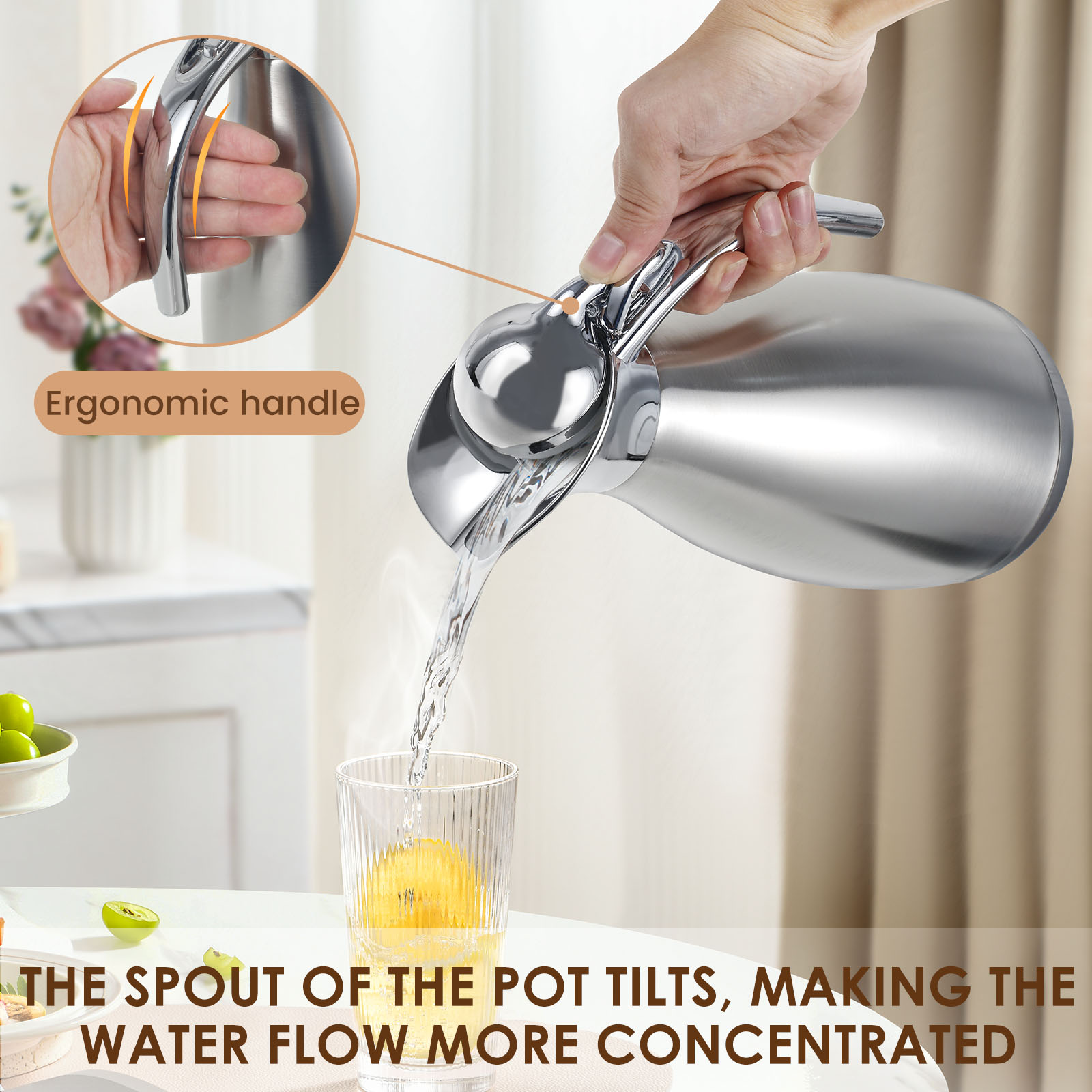 Bouilloire thermique de cuisin - Coffee Tea Water Heater avis et prix