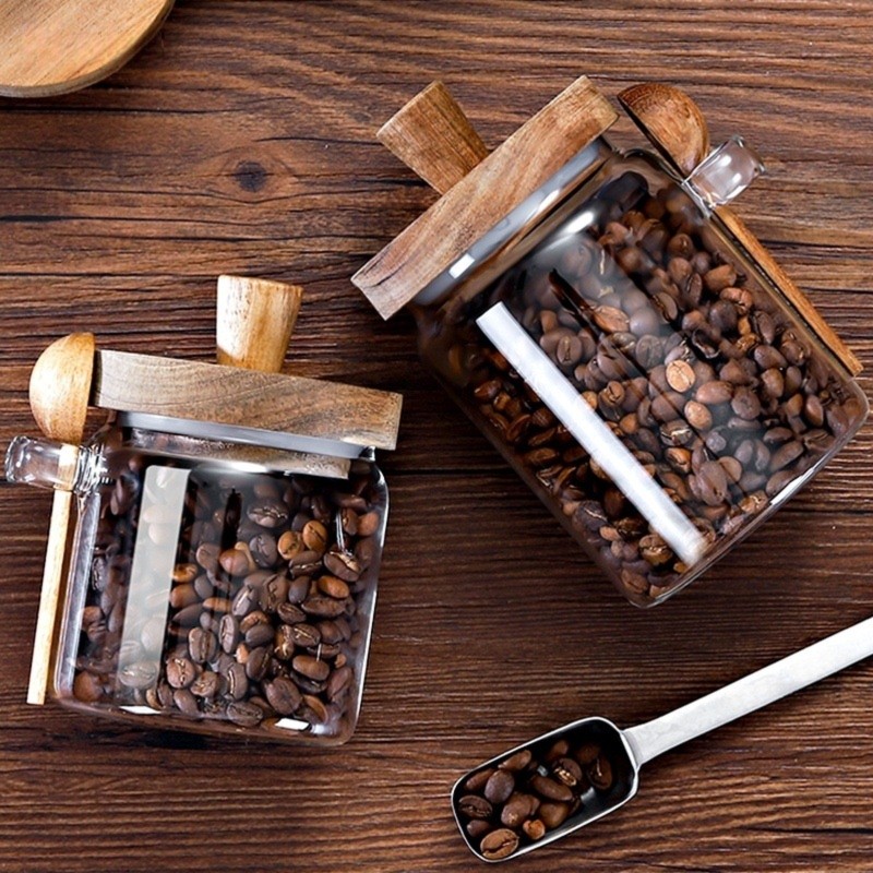 Ensemble de 3 pots en verre AB - Canister Coffee Sugar Tea avis et prix