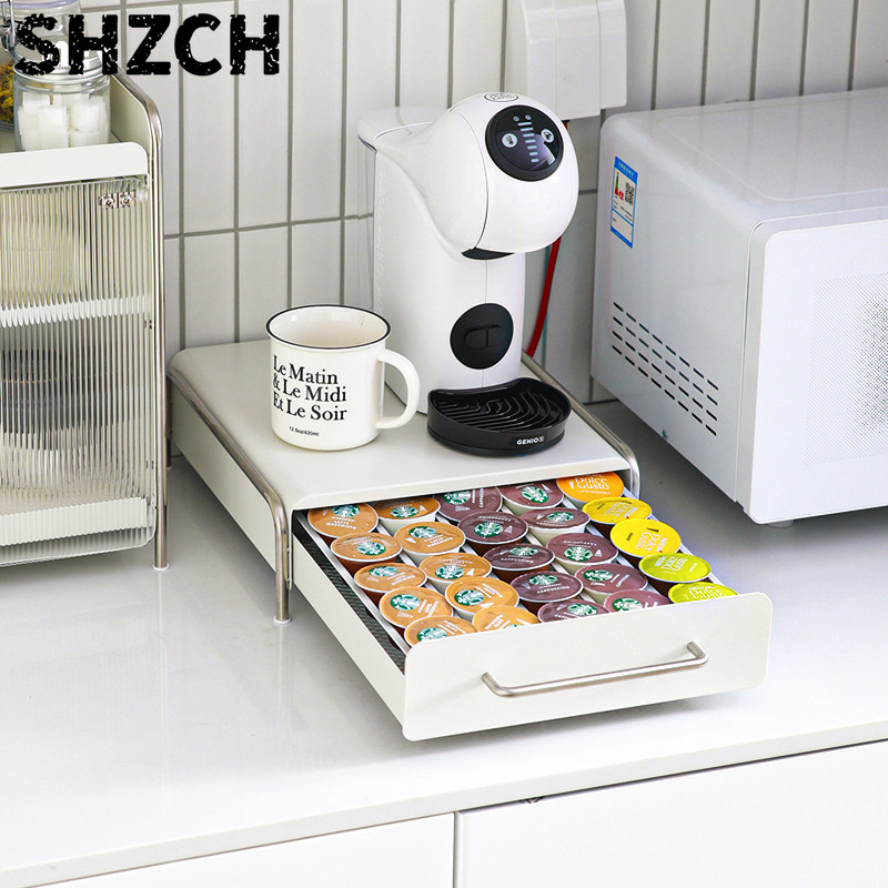 Porte-capsules à café, organis - Coffee Tea Drawer Organizer avis et prix