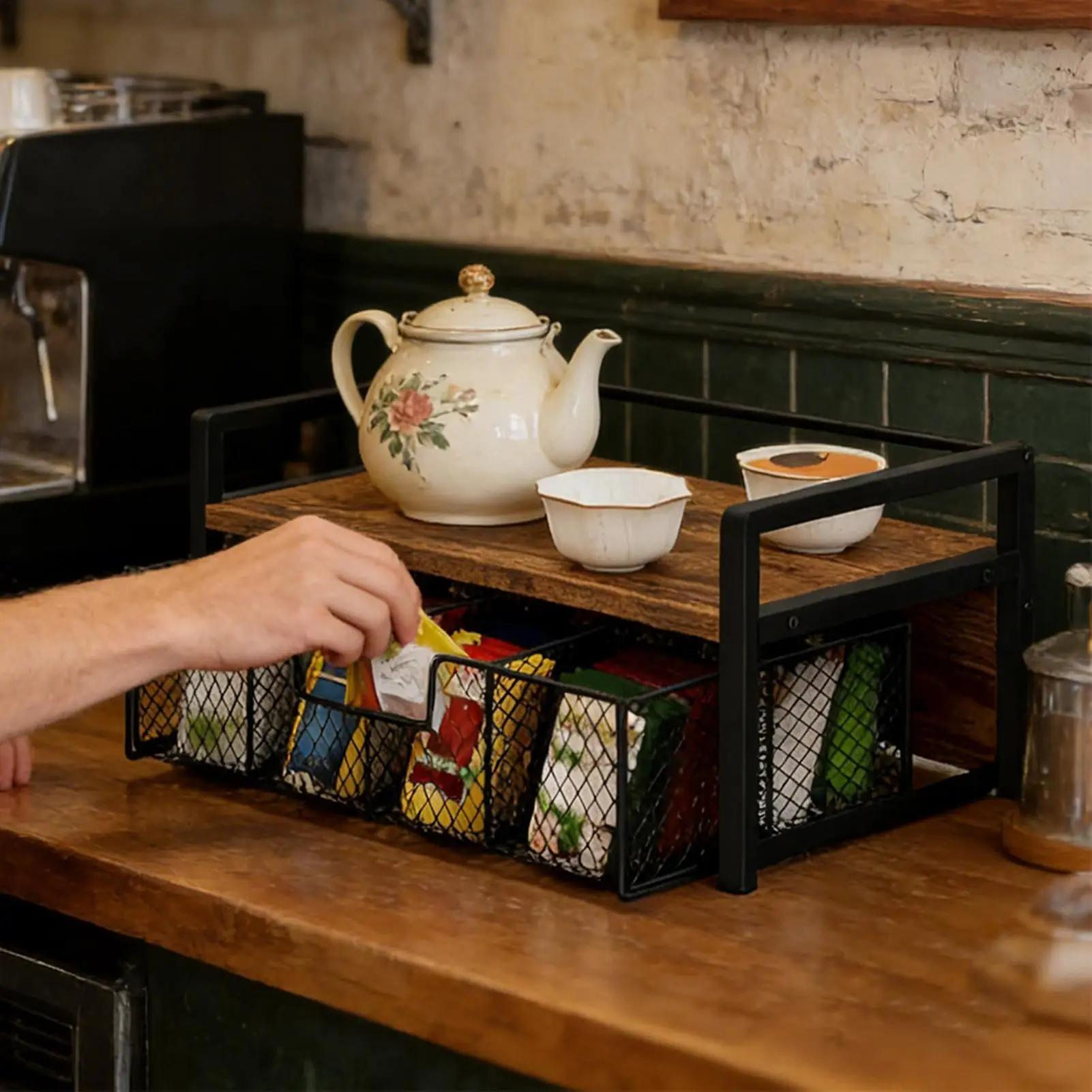 Organiseurs multifonctionnels  - Coffee Tea Drawer Organizer avis et prix