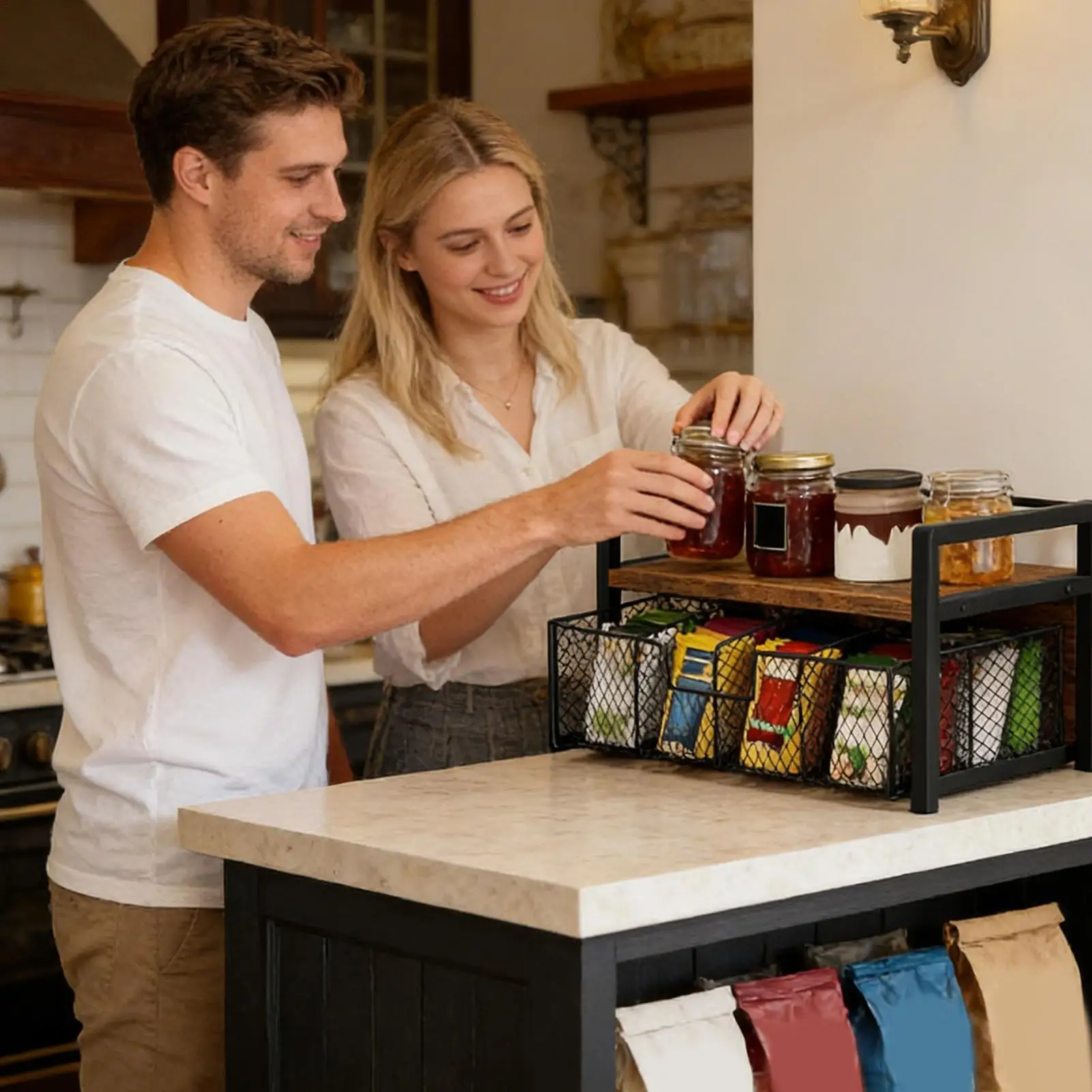 Organiseurs multifonctionnels  - Coffee Tea Drawer Organizer avis et prix