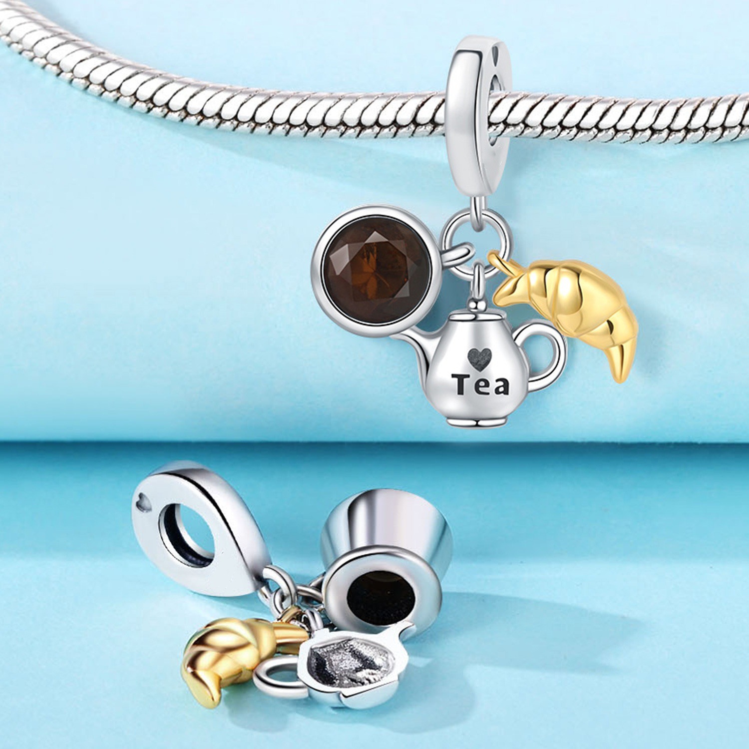Breloques originales en forme  - Coffee And Tea Lyrics avis et prix