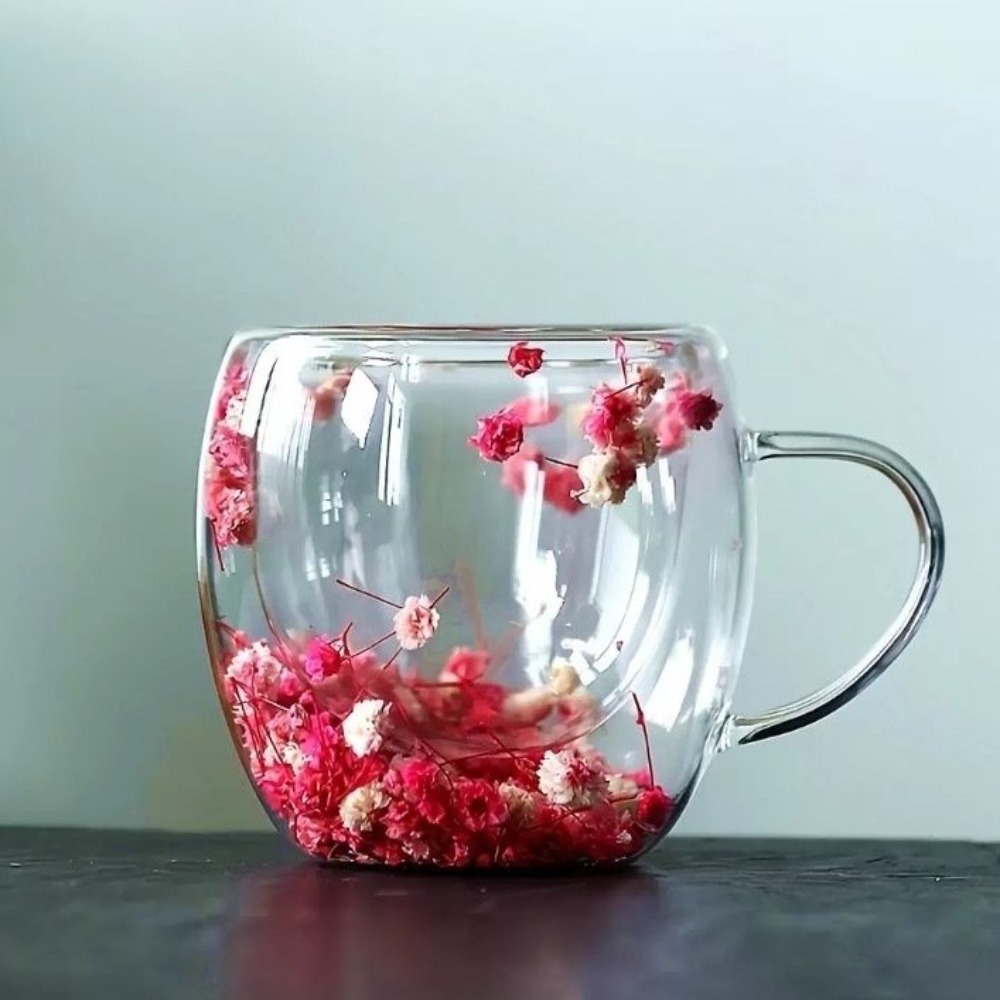 Mug en verre à double paroi de - Coffee Tea Or avis et prix