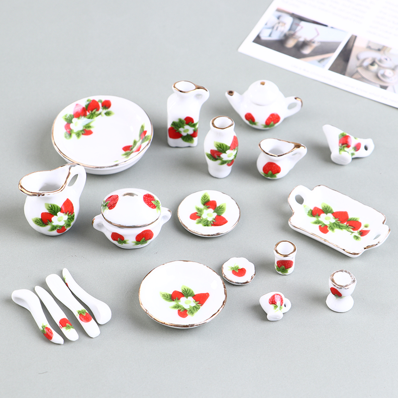 Miniature Butter House Flower  - Tea Coffee Pot Set avis et prix