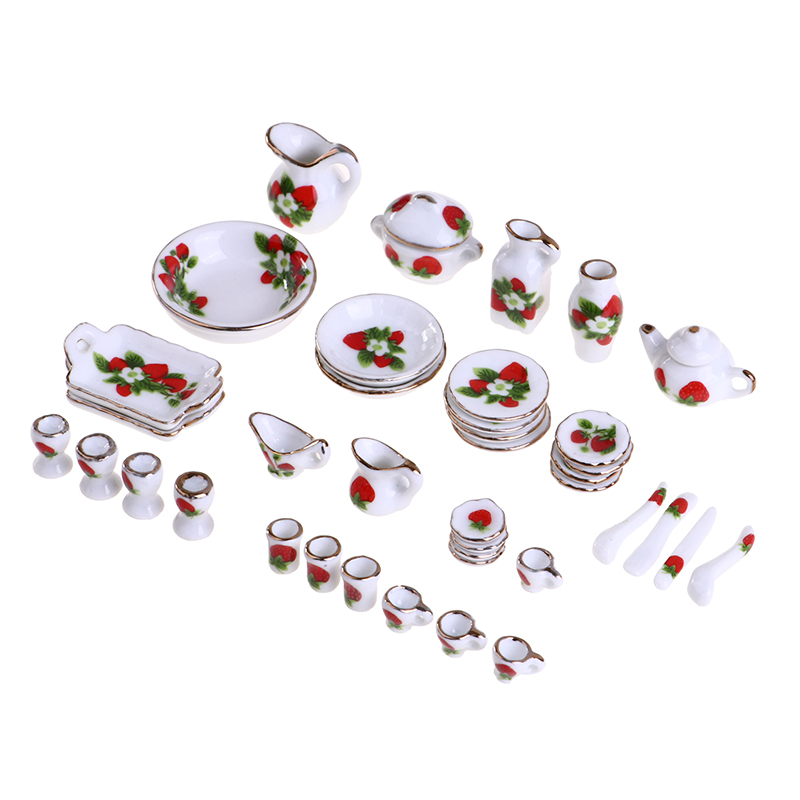Miniature Butter House Flower  - Tea Coffee Pot Set avis et prix