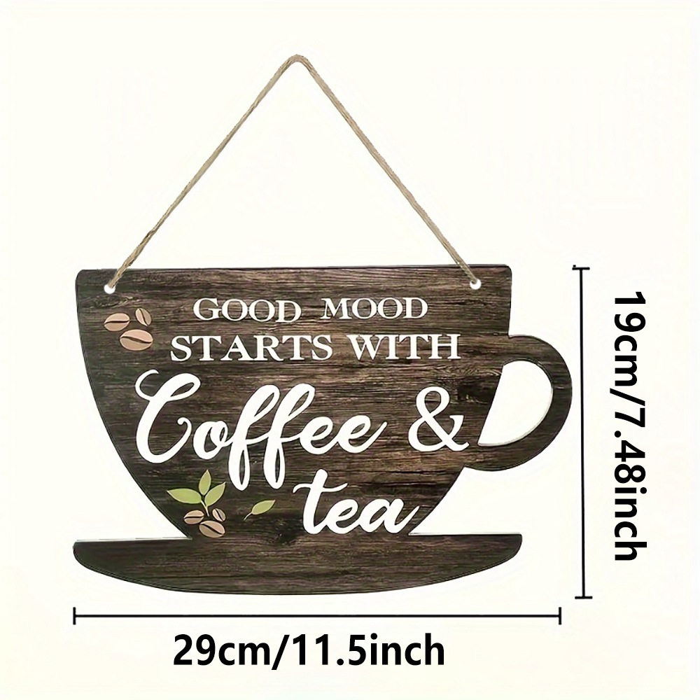 Panneau rustique en bois pour  - Coffee Tea Festival avis et prix