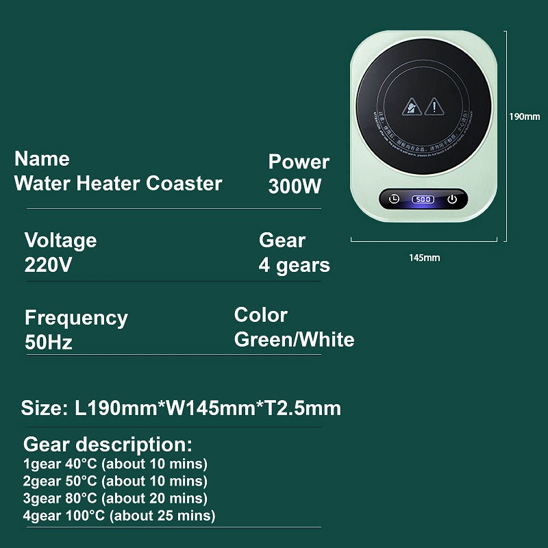 Chauffe-tasse électrique 300W  - Coffee Tea Water Heater avis et prix