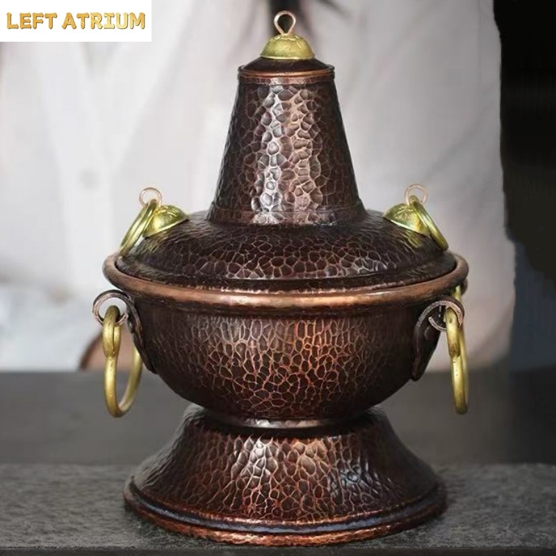 Vase multifonctionnel en cuivr - Coffee Tea Containers avis et prix