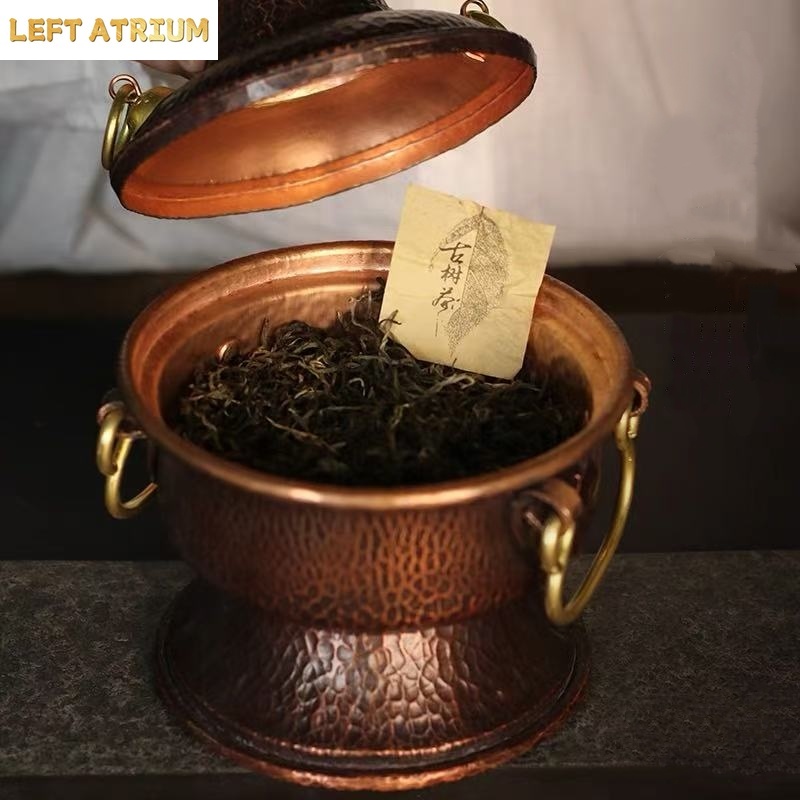Vase multifonctionnel en cuivr - Coffee Tea Containers avis et prix