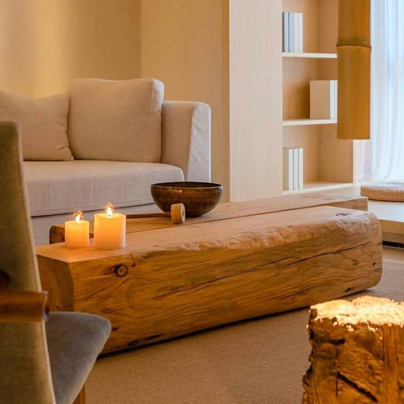 Tables basses en bois massif,  - Coffee Tea Lounge avis et prix