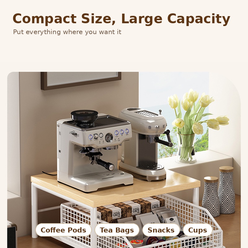 Étagère de rangement pour mach - Coffee Tea Drawer Organizer avis et prix