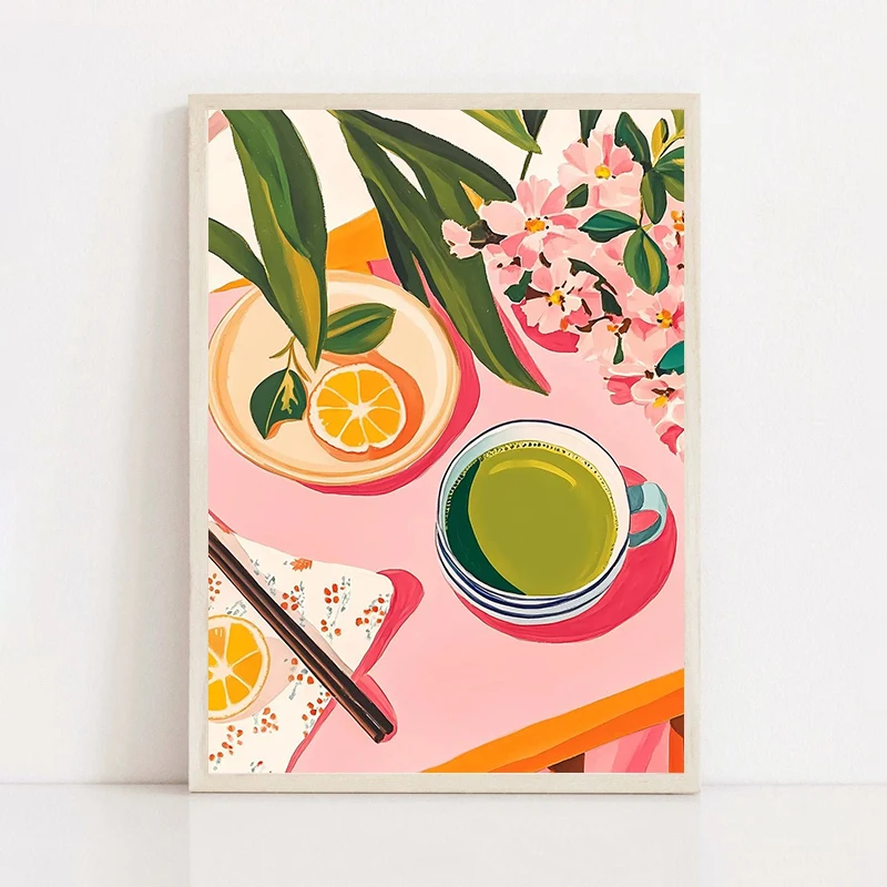 Affiche d'art imprimée sur toi - Coffee And Tea Lyrics avis et prix